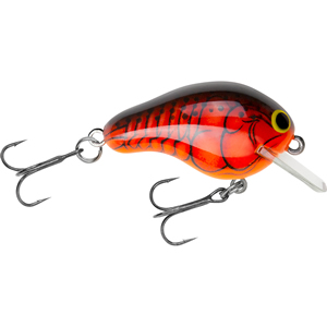 1.75 Paddle Tail Motor Oil Super Red Swimbait