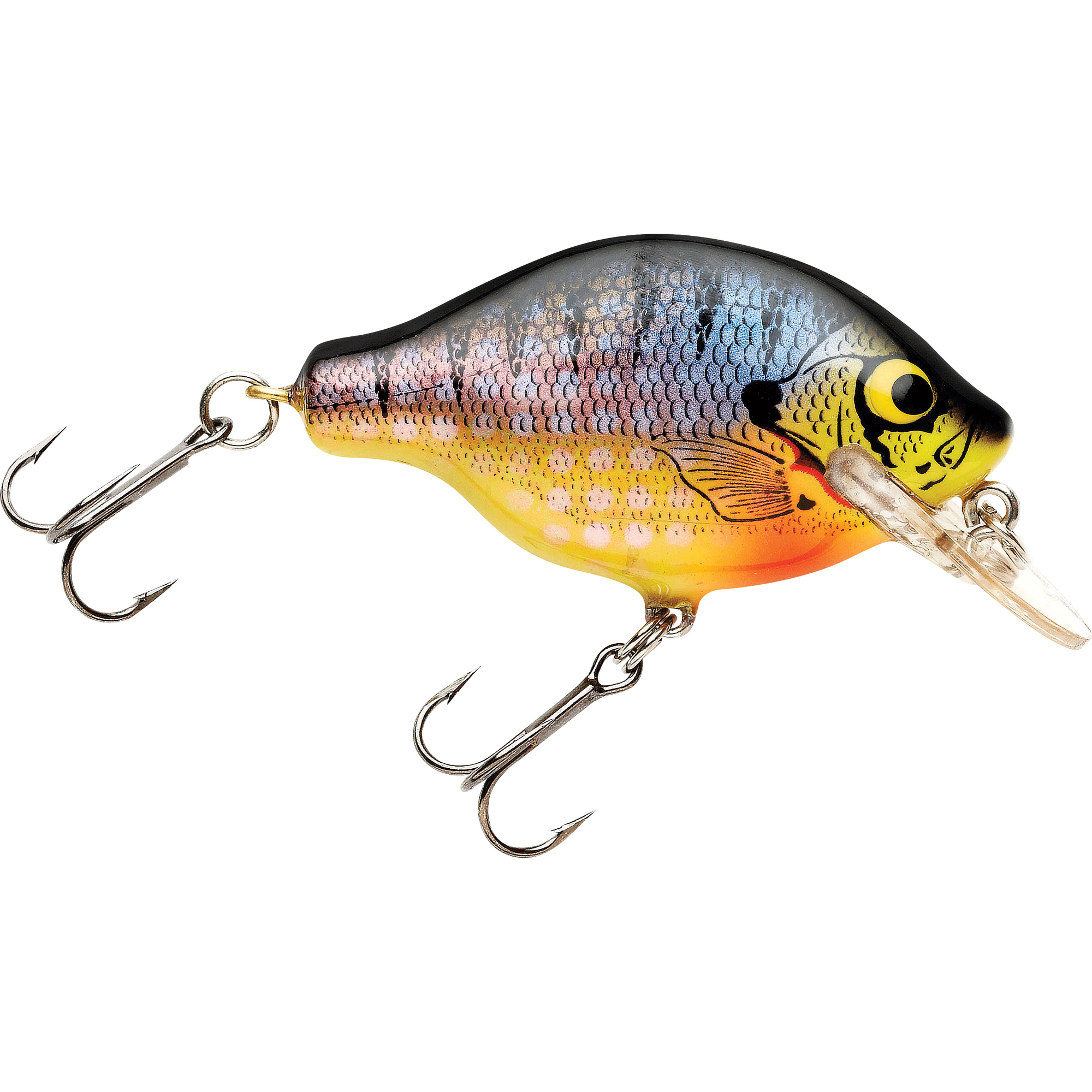 Bagley Shallow Small Fry Shad Shad on White SH4 3 All Brass Crankbait Fish  Lure