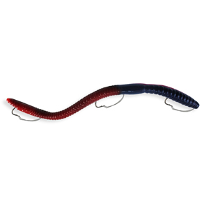 Ike-Con 6-1/4 Pre-Rigged Worms Two-Pack - Green F3122636
