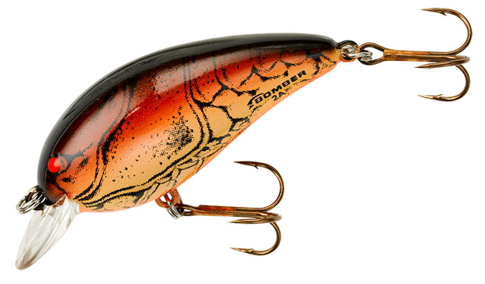Bomber Square A Apple Red Crawdad 1 5/8