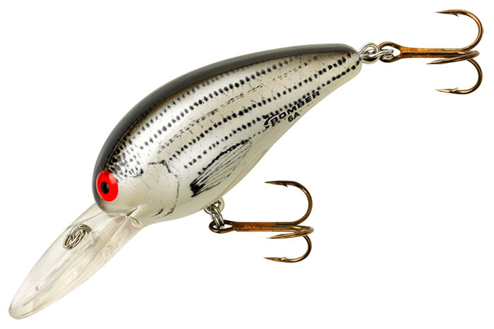Bomber Lure model Striper A 8ATS Crankbait Lure 3/4oz Old Package