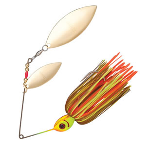 Nichols Catalyst Spinnerbait Double Willow Sight Flash – Hammonds Fishing