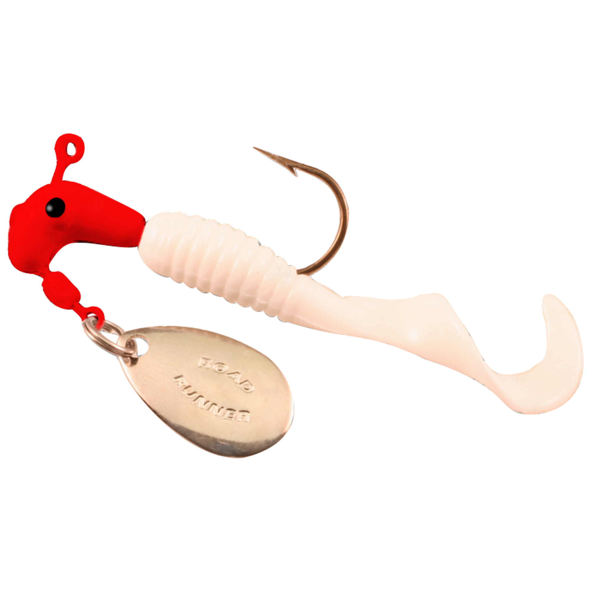 Road Runner 1652-048 Pro Series Curly Tail Jig With Spinner 1/16 oz 