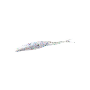 Tadpole crappie baits, Jigs, lures. White/Pearl, 15 count. 
